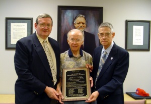 SABR founding members: Tom Hufford, Cliff Kachline, John Pardon (in 2006)